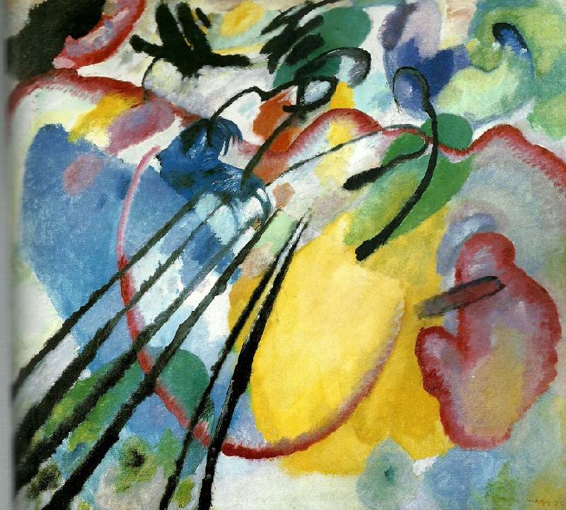 improvisation 26,rowing, Wassily Kandinsky